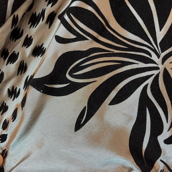 Lagenlook Art To Wear Jacket Floral Metallic S Y2K Velvet Artist Whimsigoth Boho - Picture 7 of 15